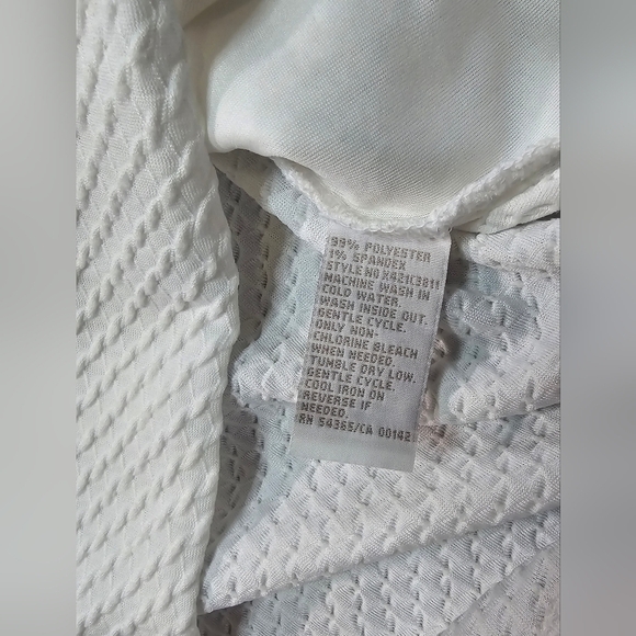 Tanjay Womens Textured Sleeveless Tank Size Small - Picture 5 of 6